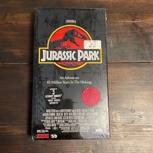 Jurassic Park original 1993 VHS